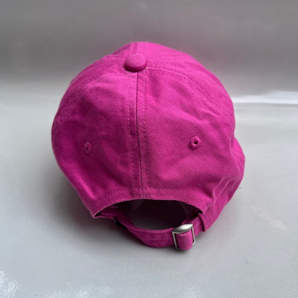 Converse All Star Patch Hat Baseball Cap Pink Cot… - image 4